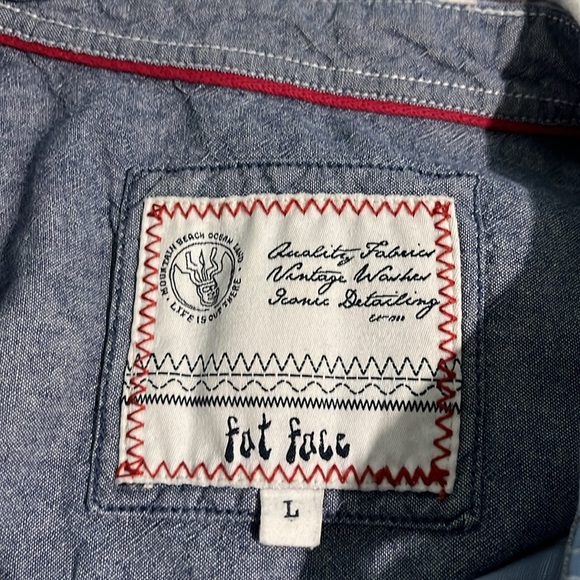 Fat face plaid button down shirt - Picture 4 of 7